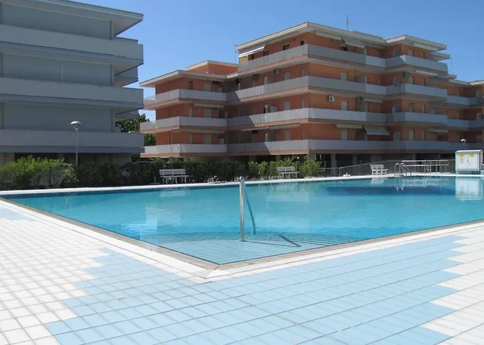 With Terrace And Pool Apartment Bibione